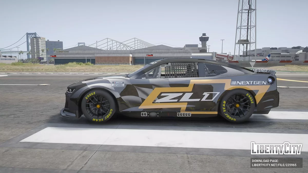 NASCAR Наступного Покоління Chevrolet Camaro ZL1 v1.0 / GTA 5