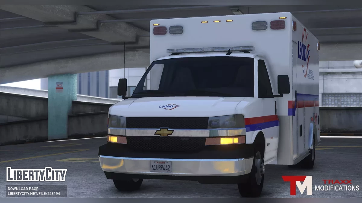 2020 Chevy Express Ambulansı / GTA 5