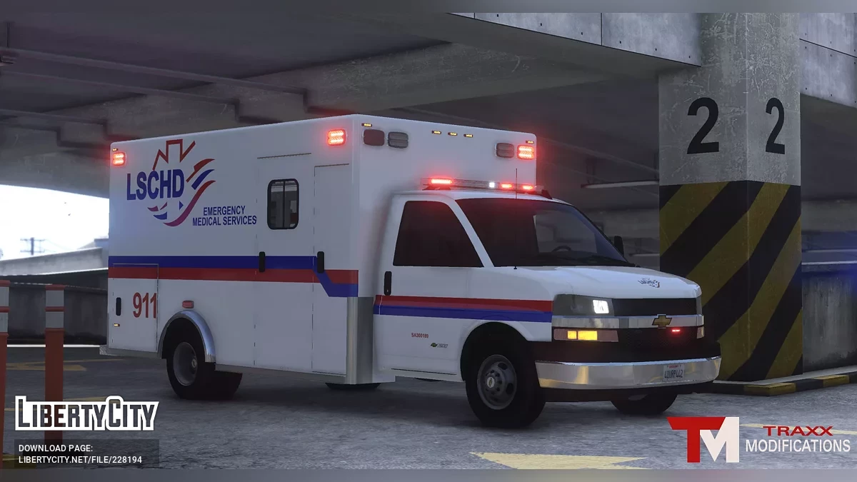 2020 Chevy Express Ambulansı / GTA 5
