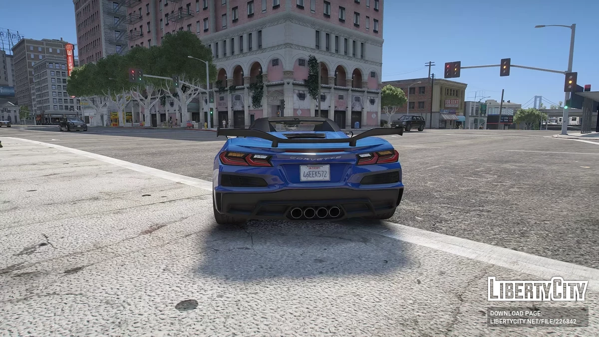 Chevrolet Corvette Z06 Convertible та Pandem Corvette C8 Rocket Bunny Bundle v1.0 / GTA 5