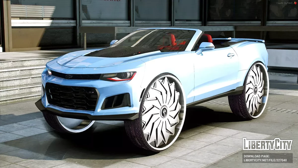 Chevy ZL1 Camaro on Dub Floaters / GTA 5