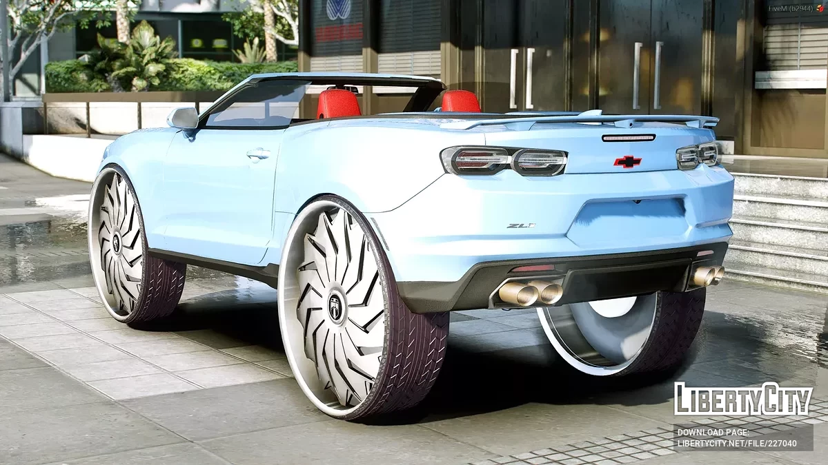 Chevy ZL1 Camaro on Dub Floaters / GTA 5