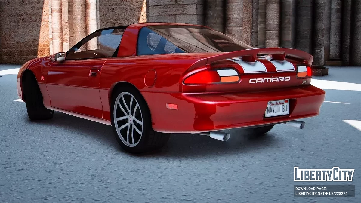 Chevrolet Camaro 2002 35 Aniversario SS v1.0 / GTA 5