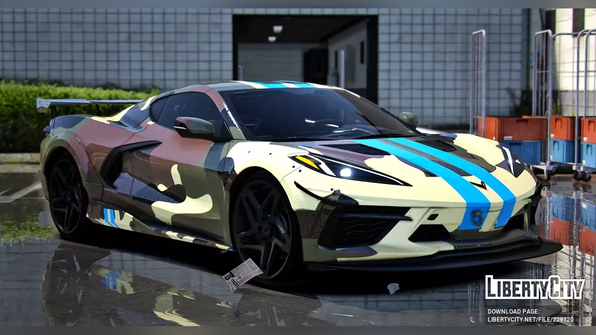 雪佛兰科尔维特C8 / GTA 5