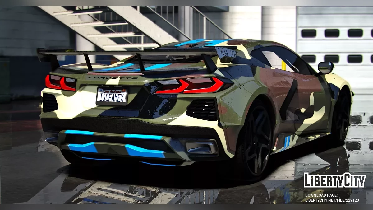 雪佛兰科尔维特C8 / GTA 5