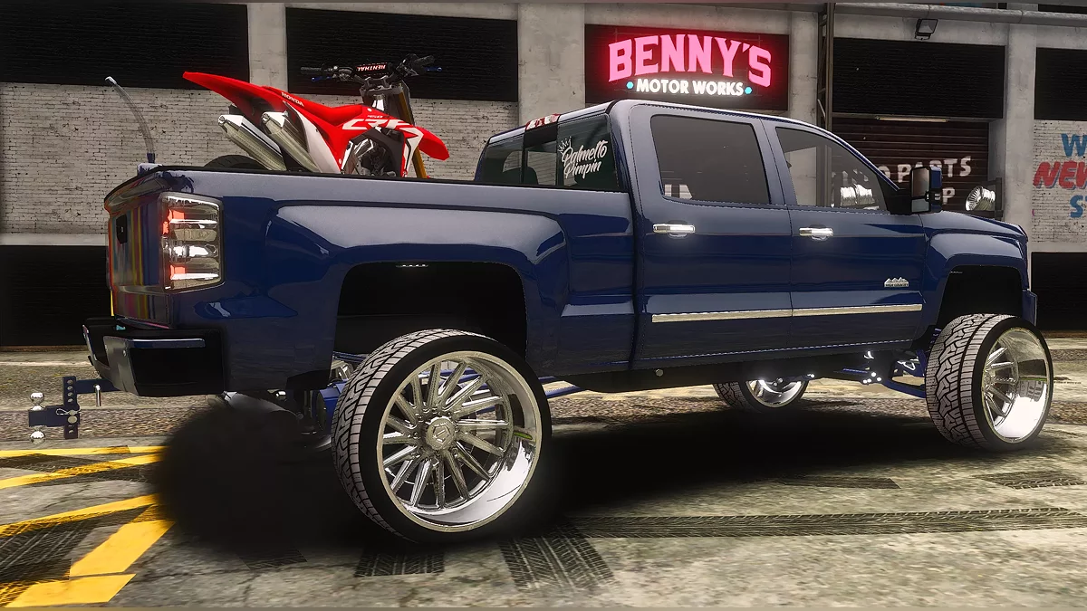 Chevrolet Silverado Кастомний Пікап / GTA 5