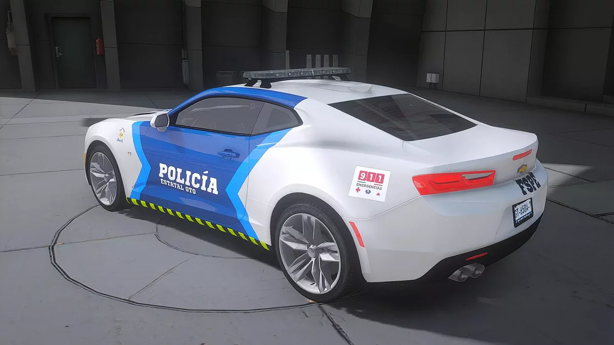 2016 Chevrolet Camaro Policía estatal Guanajuato Mx / GTA 5