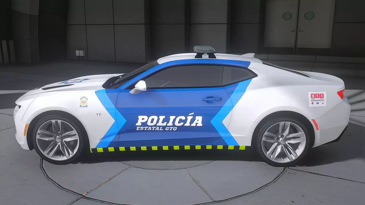2016 Chevrolet Camaro Policía estatal Guanajuato Mx / GTA 5