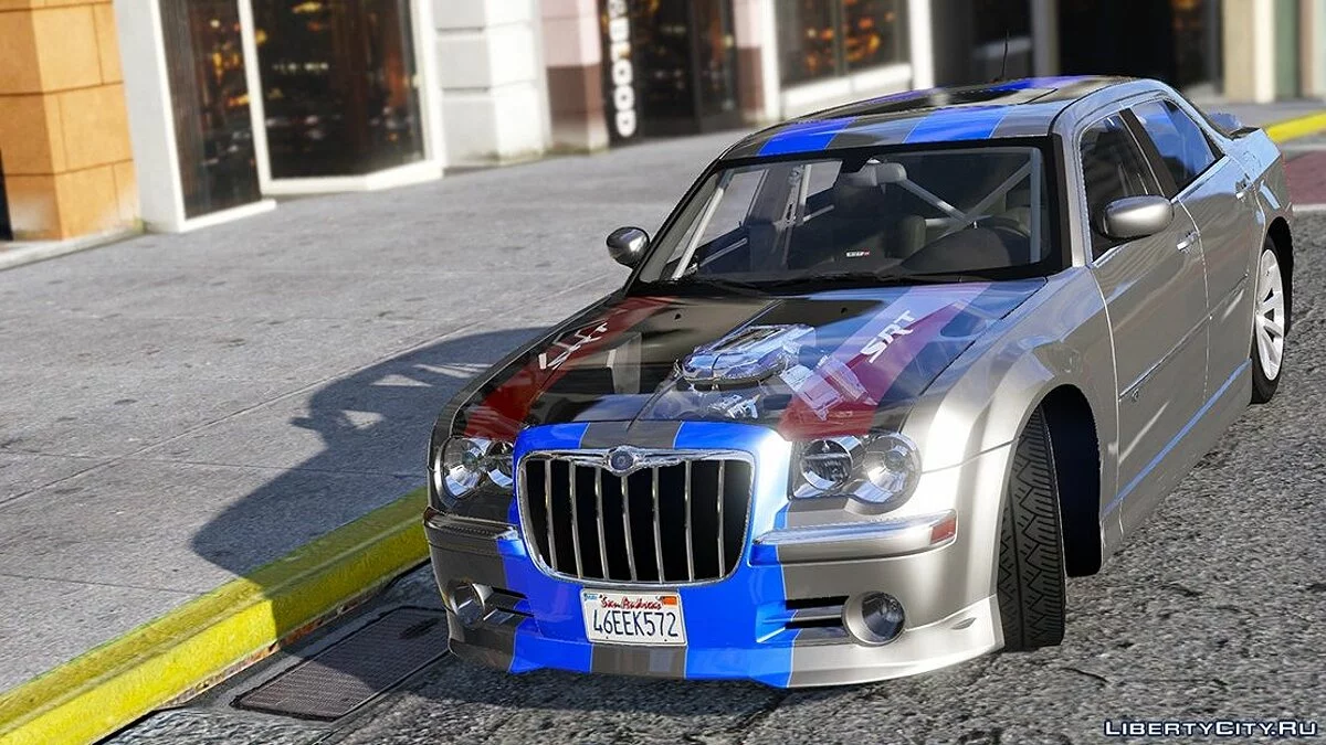 2008 Chrysler 300c SRT8 [Tuning / Livery / Add-on / DUB / Template] version 1.1 / GTA 5