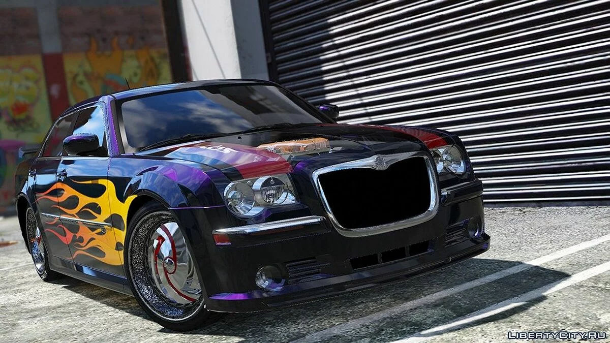 2008 Chrysler 300c SRT8 [Tuning / Livery / Add-on / DUB / Template] version 1.1 / GTA 5