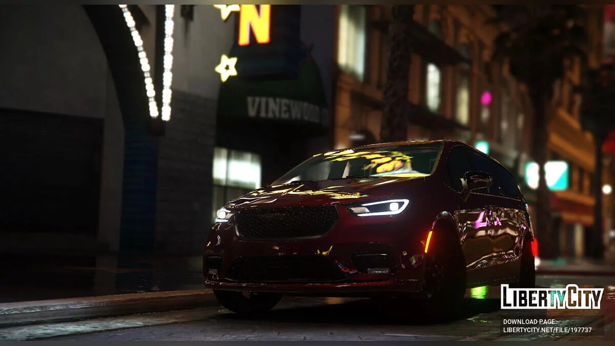 Chrysler Pacifica S 2022 v1.0 / GTA 5