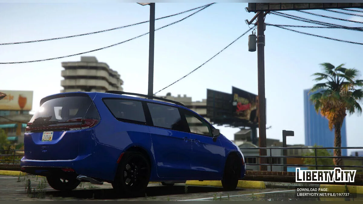 Chrysler Pacifica S 2022 v1.0 / GTA 5