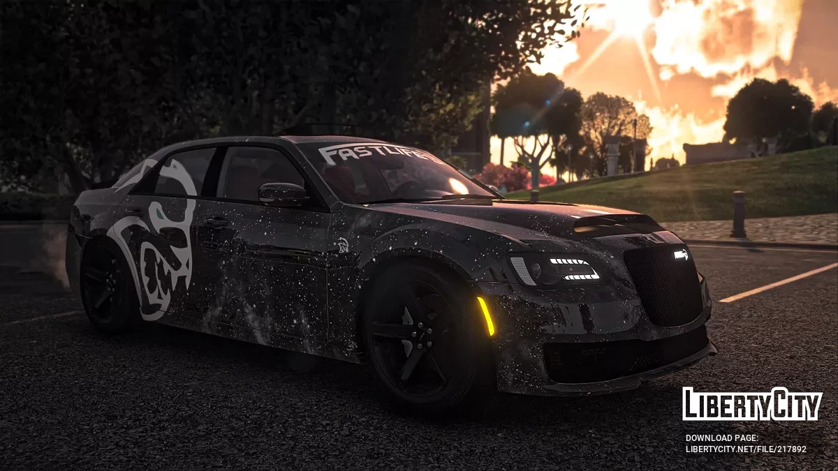 Крайслер 300 SRT Custom Fast Life Nick's / GTA 5