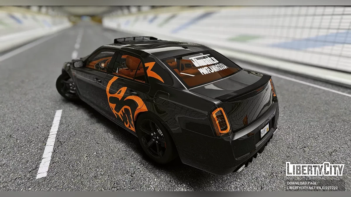 定制Hellcat标志的Chrysler 300c SRT Hellcat / GTA 5