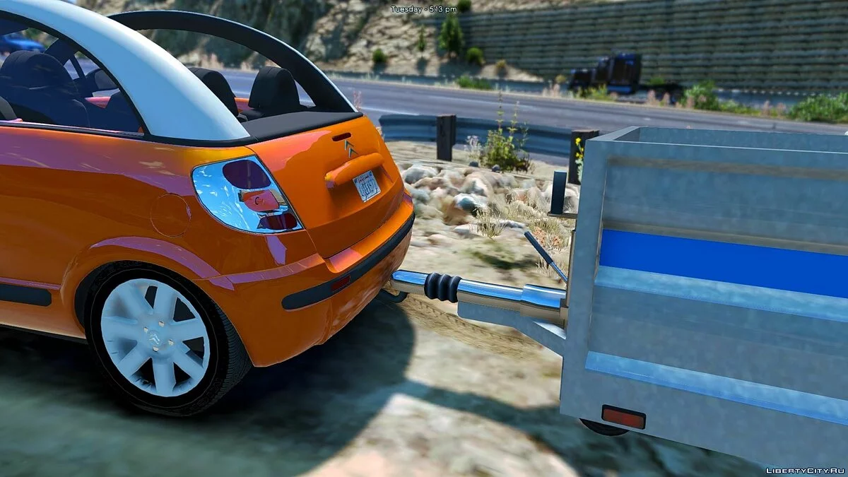 Citroen C3 Pluriel (Add-on/Substituição/Extra/Trailer) 1.0 / GTA 5