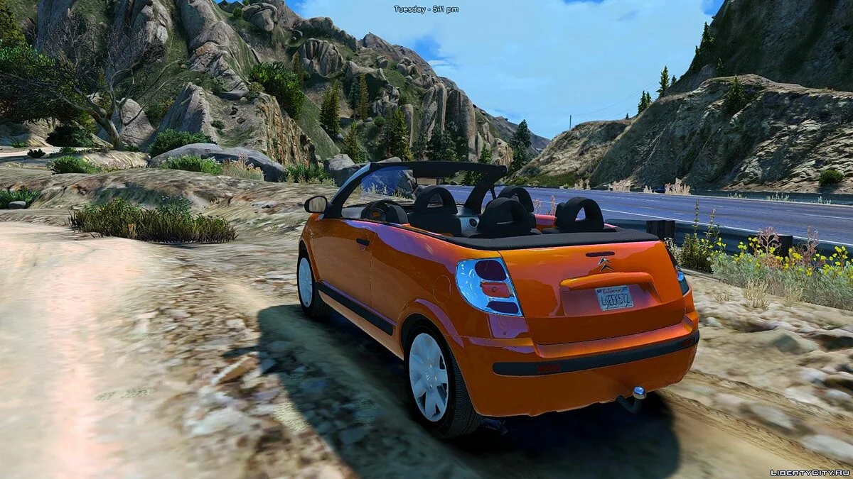 Citroen C3 Pluriel (Add-on/Substituição/Extra/Trailer) 1.0 / GTA 5