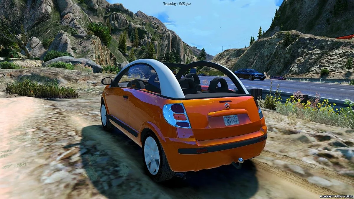 Citroen C3 Pluriel (Add-on/Substituição/Extra/Trailer) 1.0 / GTA 5