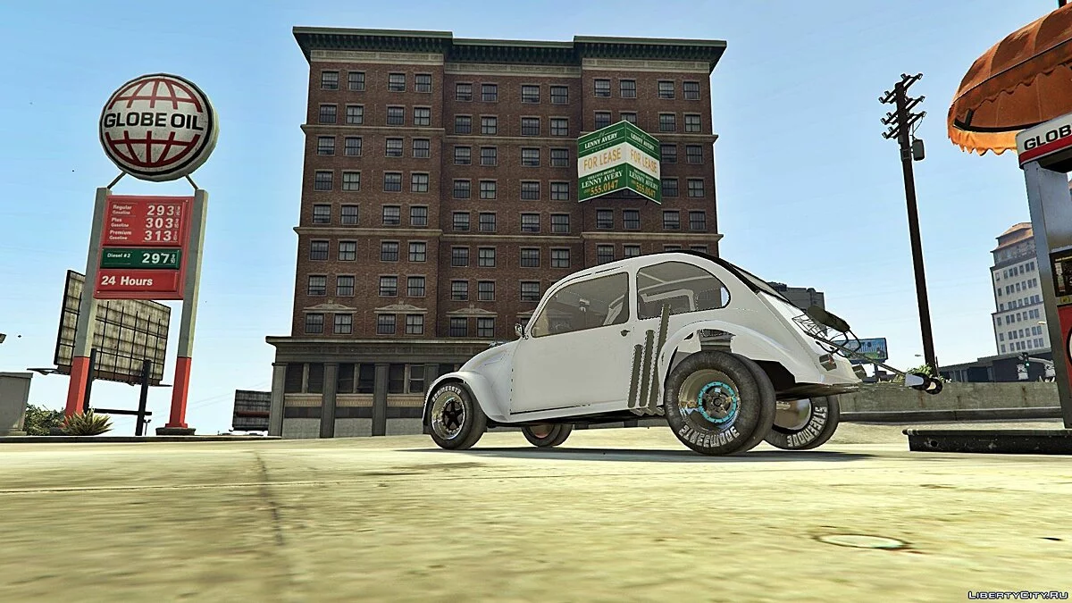 2cv Drag [Addon / Substituição] 1.0 / GTA 5