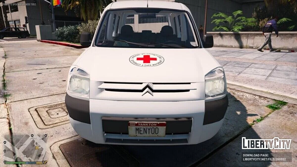Citroen Berlingo - Червоний Хрест / GTA 5