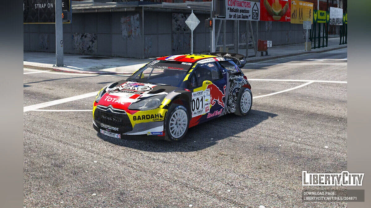 Citroen DS3 WRC v1.0 / GTA 5