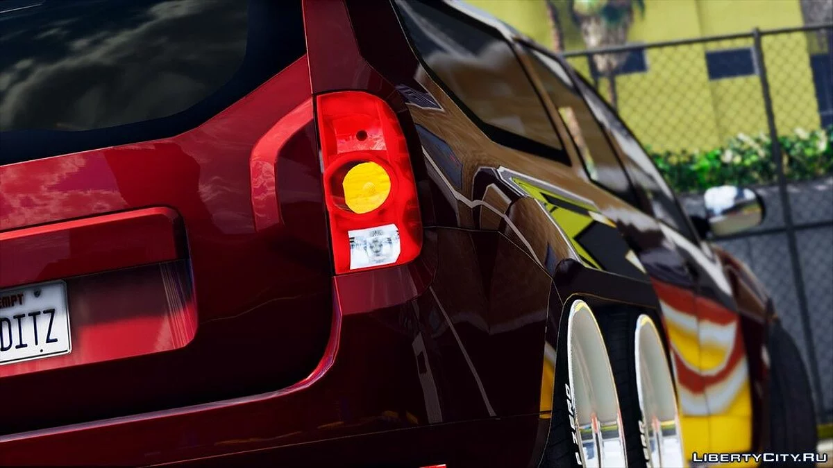 Dacia Duster 6x6 Lowered / GTA 5
