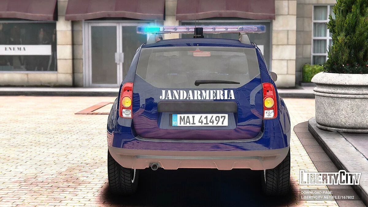 Dacia Duster 2014 - Polisi Rumania / GTA 5