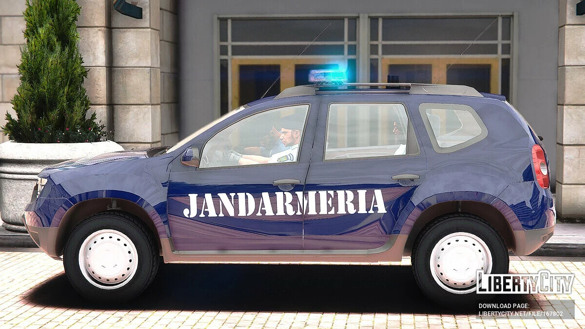 Dacia Duster 2014 - Polisi Rumania / GTA 5