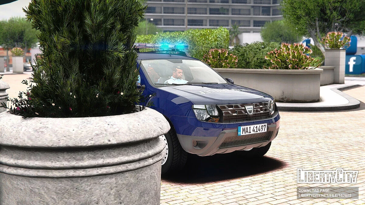 Dacia Duster 2014 - Polisi Rumania / GTA 5