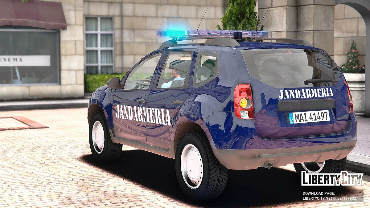 Dacia Duster 2014 - Polisi Rumania / GTA 5