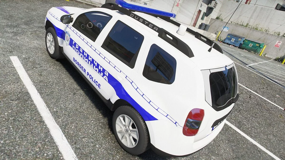 Dacia Duster Police Frontière de Serbie / GTA 5