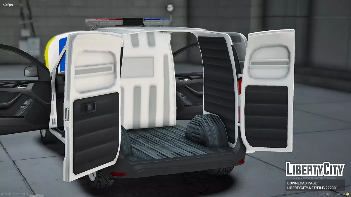 2017 Dacia Dokker Поліція Румунії / GTA 5