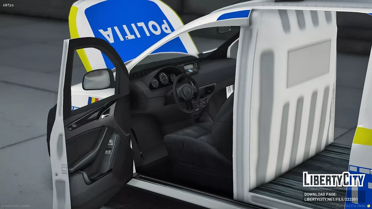 2017 Dacia Dokker Поліція Румунії / GTA 5