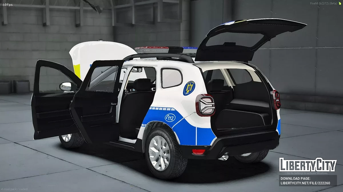 2022 Dacia Duster Politie / GTA 5