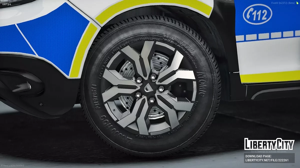 2023 Dacia Duster Politie Romana / GTA 5