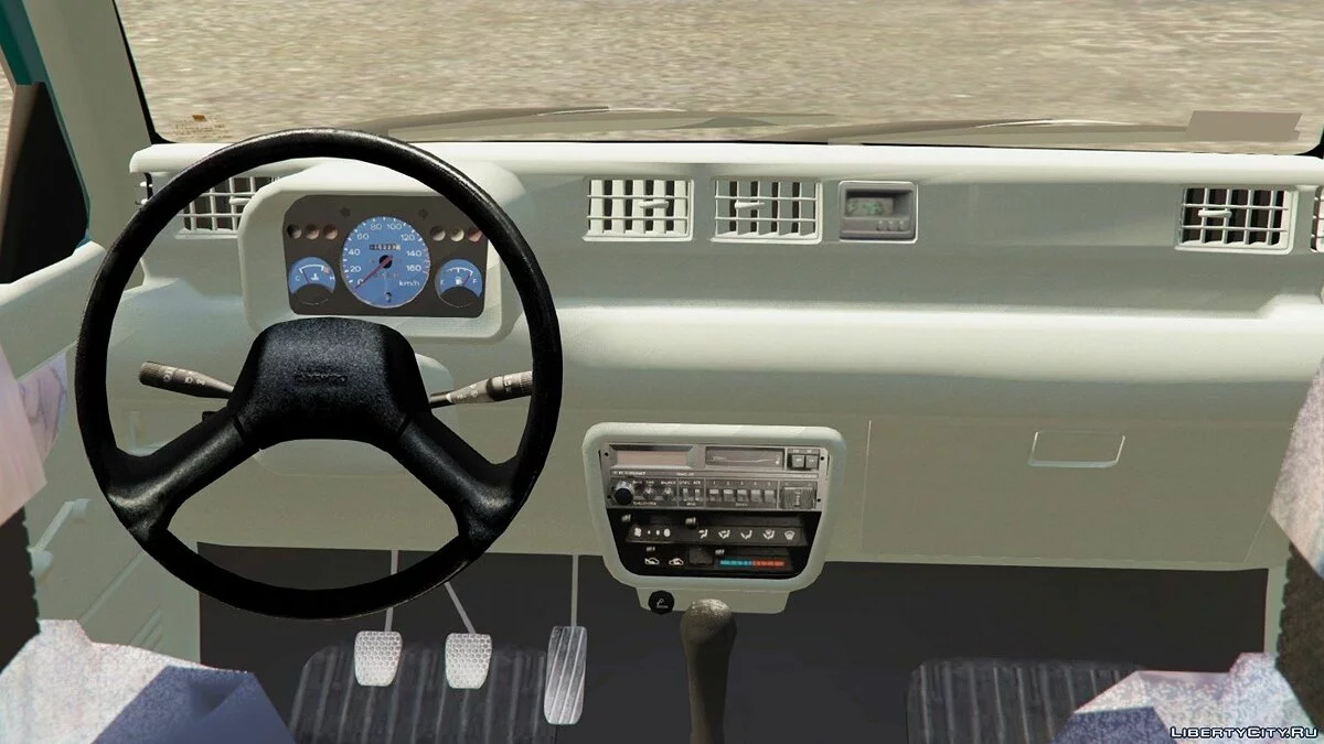 1998年大宇-FSO Tico SX [附加+调校或替换] v1.1 + 1.2 / GTA 5