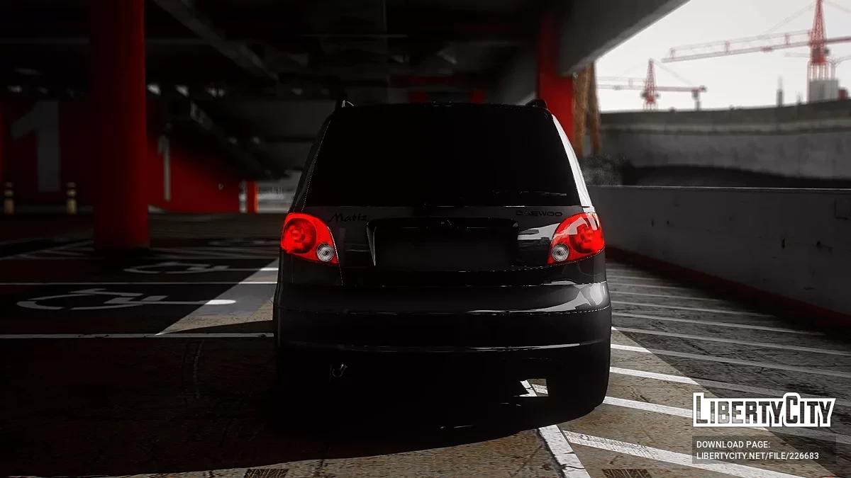 Daewoo Matiz Stance Edition / GTA 5