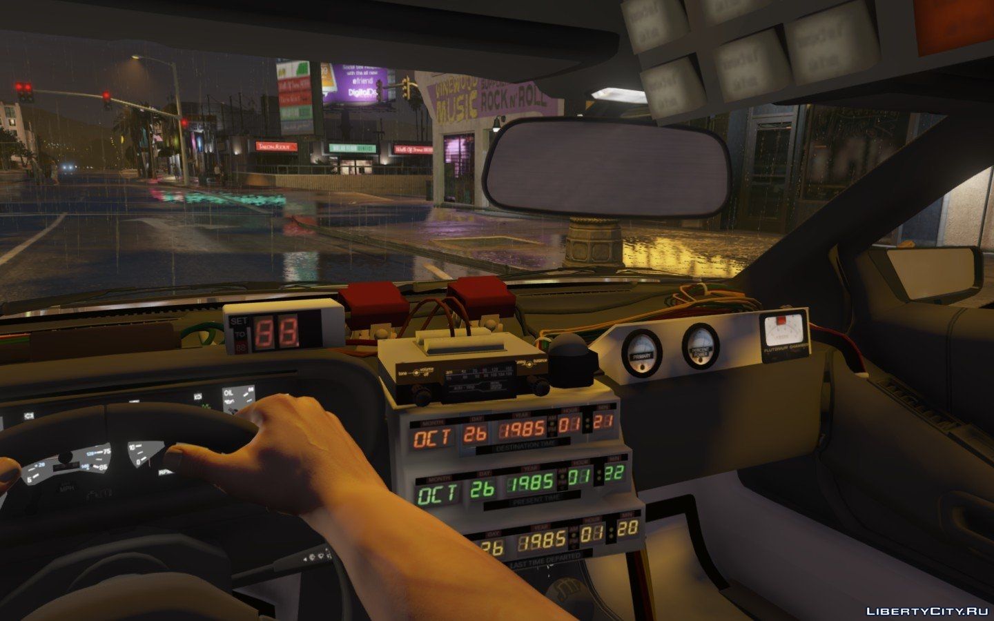 Delorean gta 5 mod фото 46