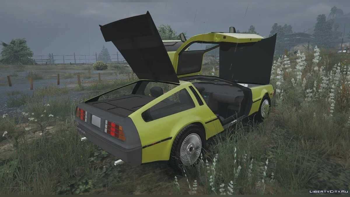 DMC-12 Delorean v1.1 / GTA 5