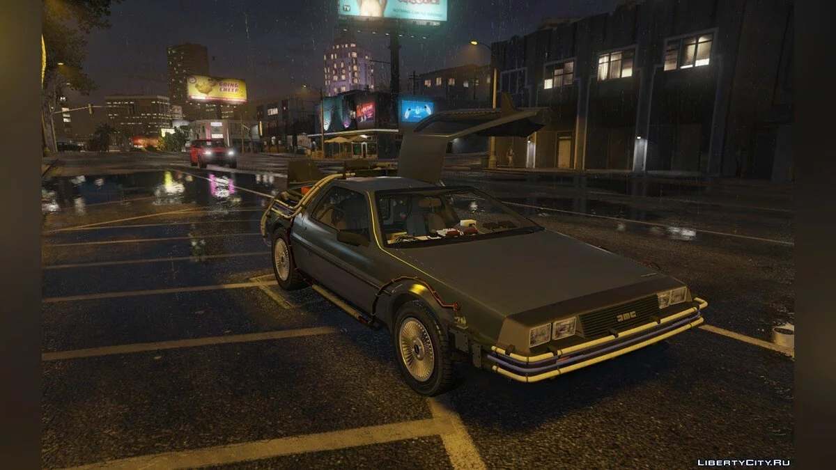 BTTF DeLorean / GTA 5