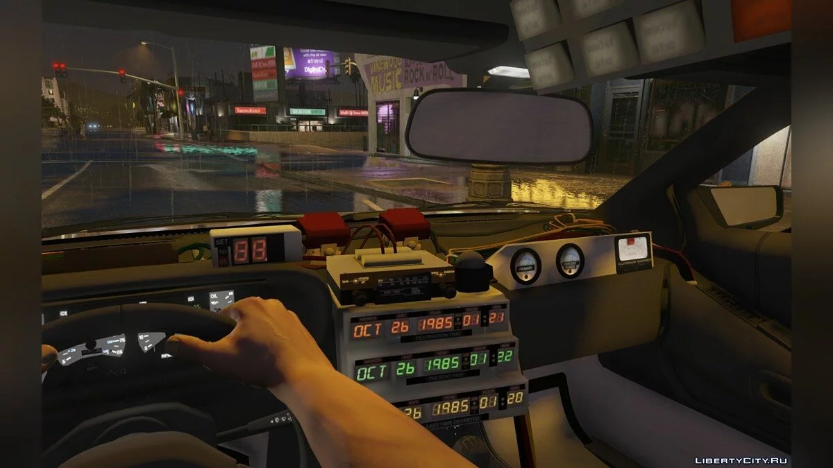 BTTF DeLorean / GTA 5