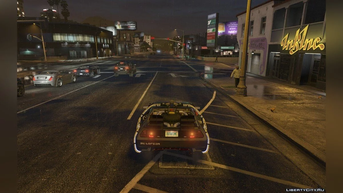 BTTF DeLorean / GTA 5