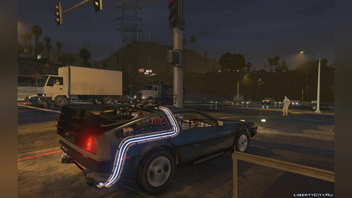 BTTF DeLorean / GTA 5