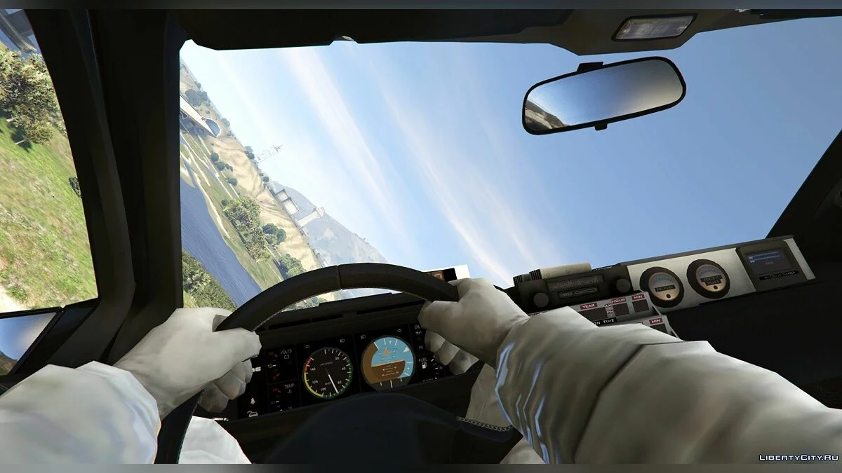 Delorean DMC12 / BTTF2 / Летючий (3в1) [Додаток] 1.6 / GTA 5