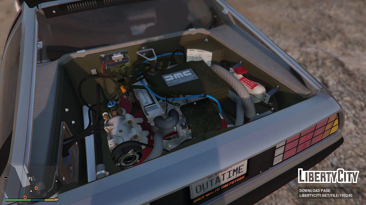 Delorean DMC v0.1 / GTA 5