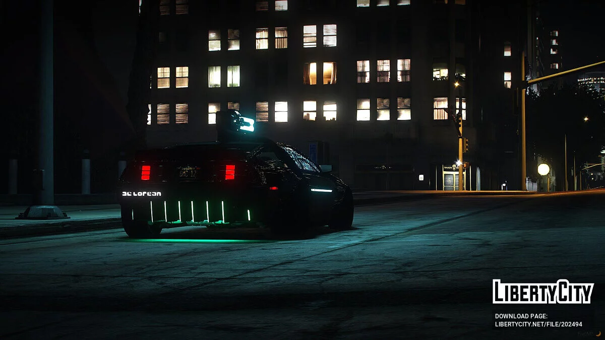 赛博朋克 德劳瑞恩 DMC-12 v1.3 / GTA 5