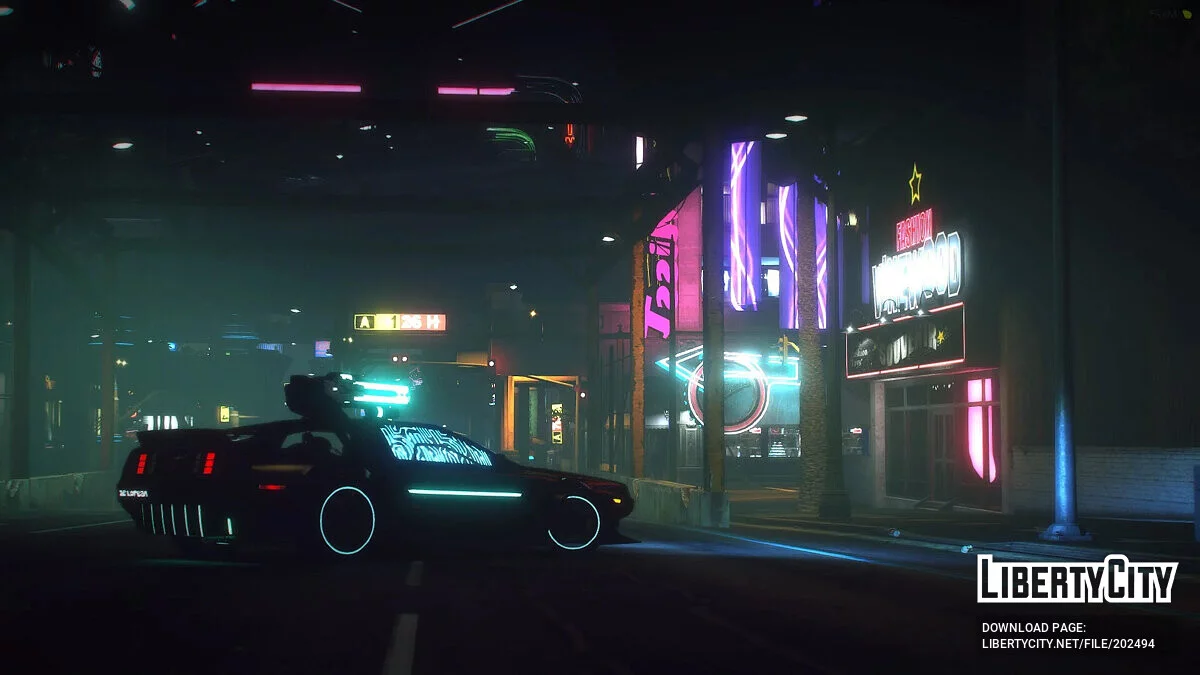 赛博朋克 德劳瑞恩 DMC-12 v1.3 / GTA 5