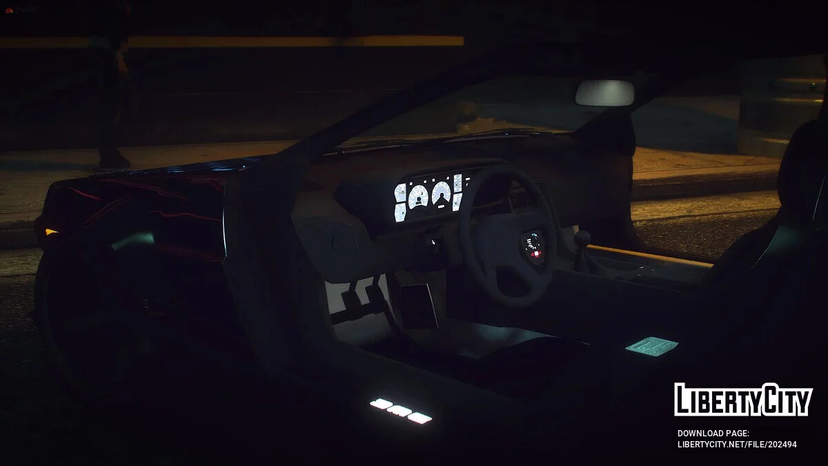赛博朋克 德劳瑞恩 DMC-12 v1.3 / GTA 5