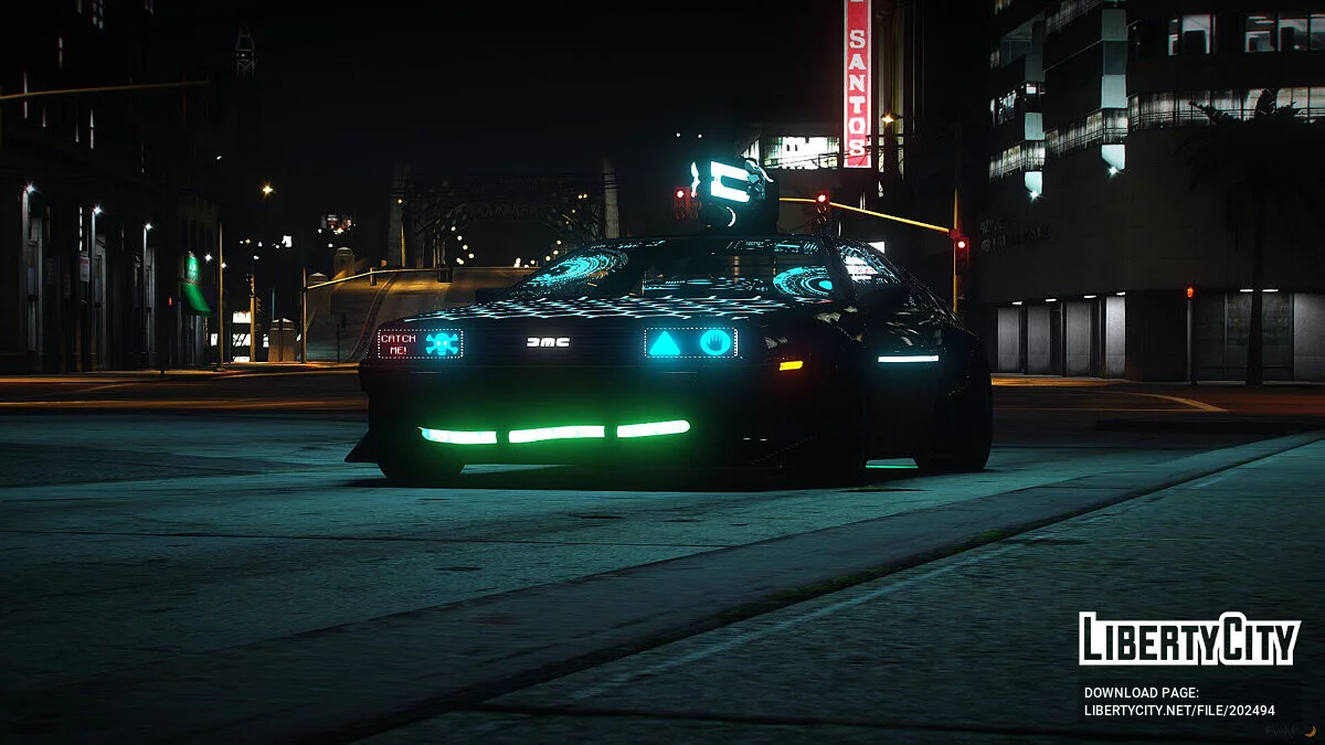 赛博朋克 德劳瑞恩 DMC-12 v1.3 / GTA 5