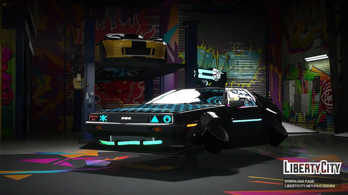 赛博朋克 德劳瑞恩 DMC-12 v1.3 / GTA 5