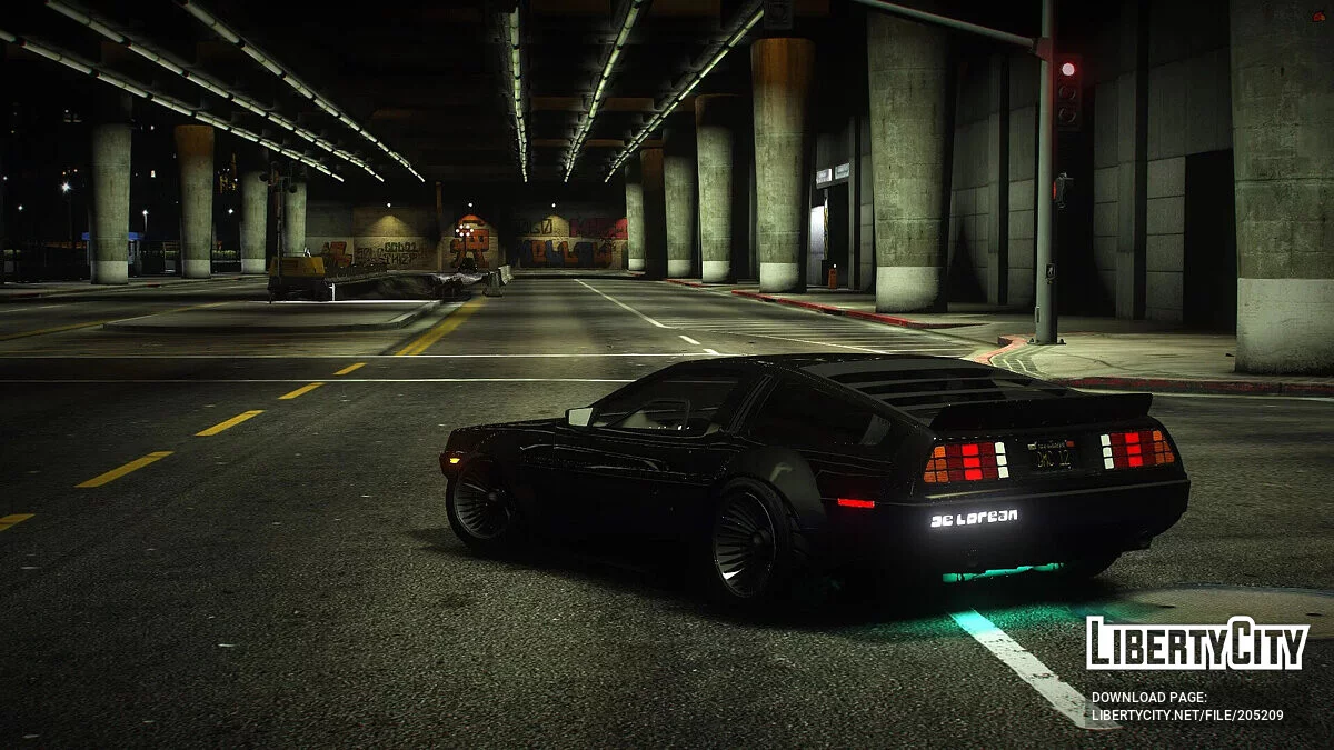 Delorean DMC-12 Widebody v1.0 / GTA 5